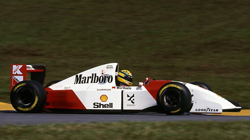 Senna, all'asta la McLaren di Montecarlo '93