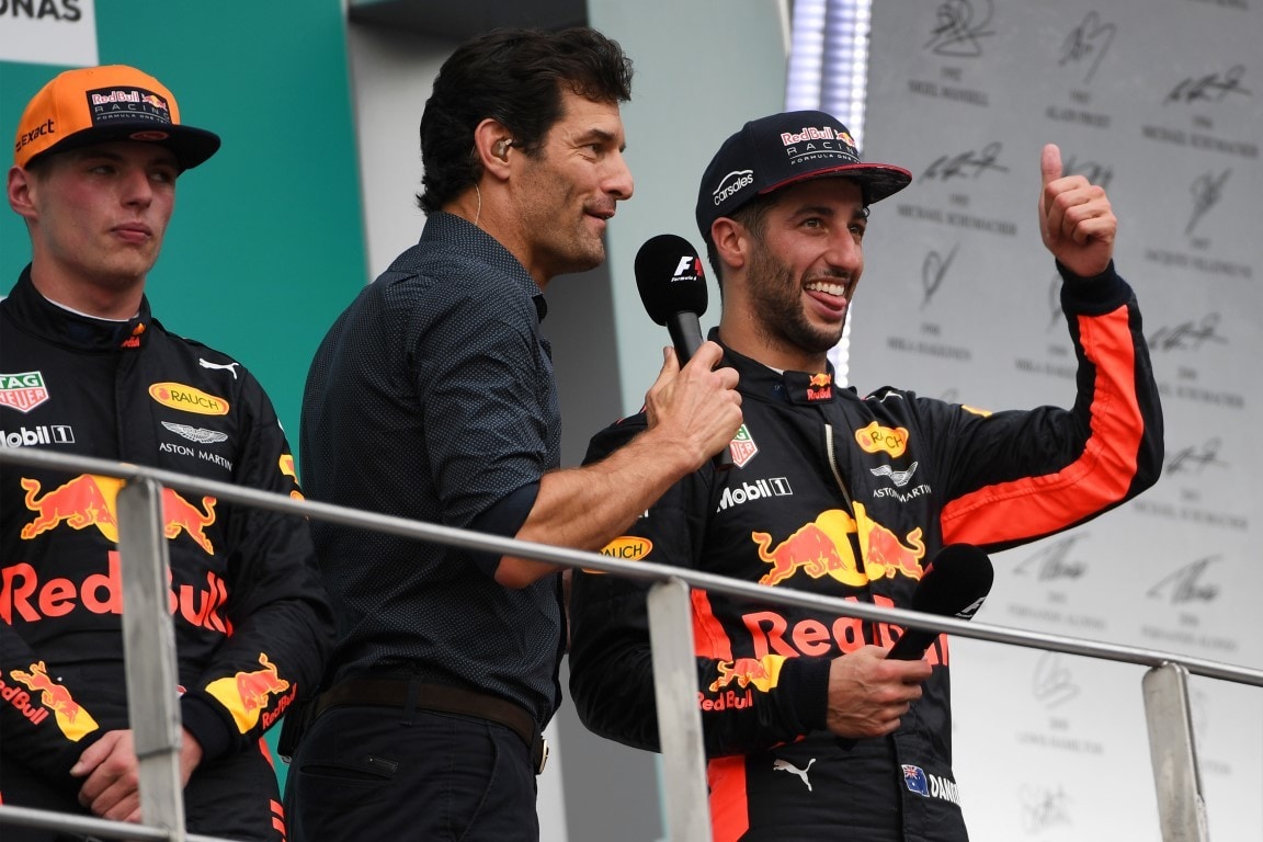 Webber: Ricciardo batta Max prima di pensare al contratto