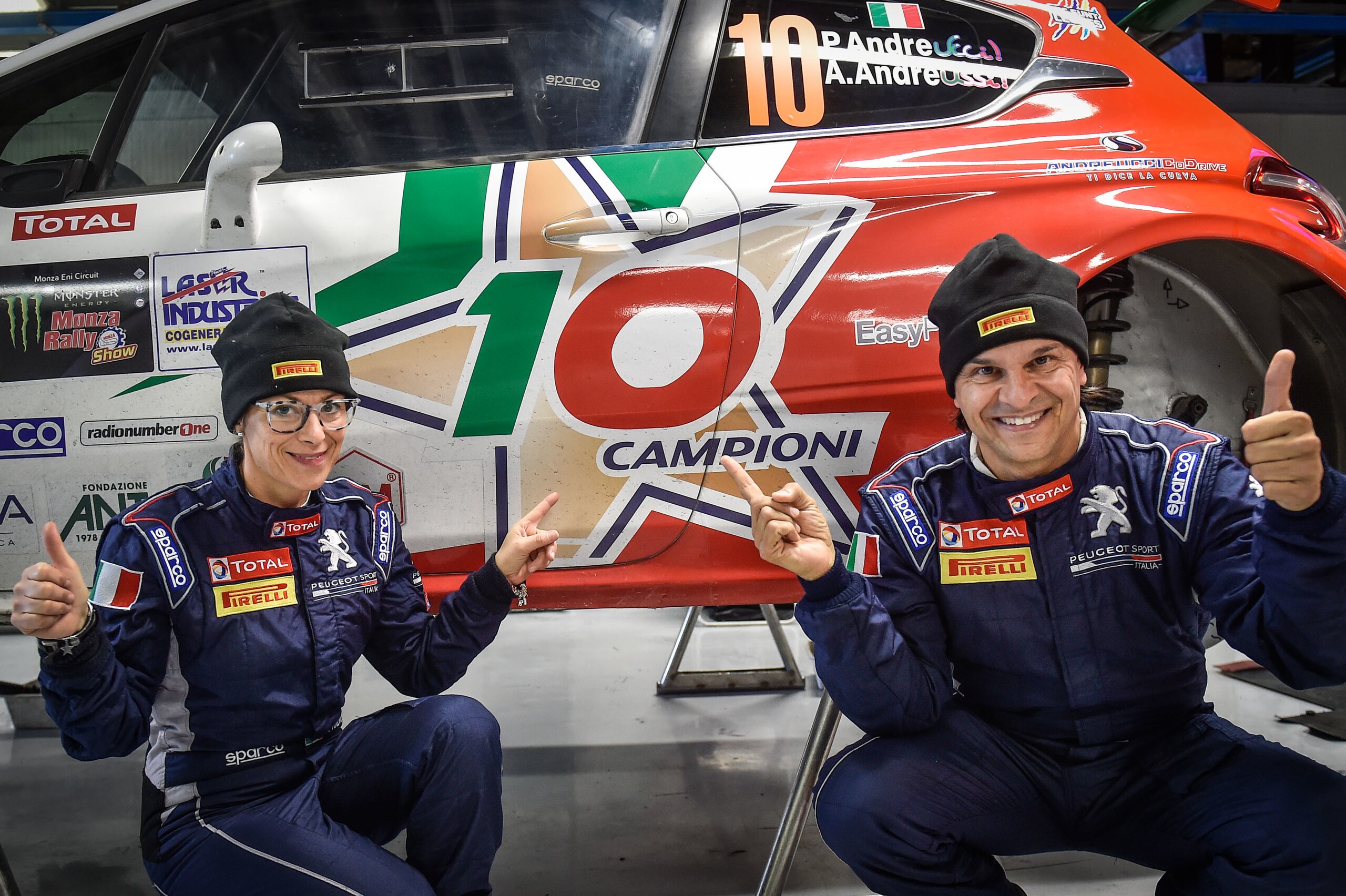 Andreucci, l'immortale del CIR: al via anche nel 2018 con Peugeot