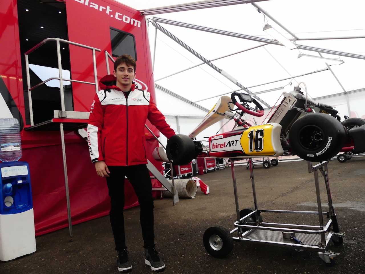 Leclerc e Fuoco: ritorno al kart (momentaneo)