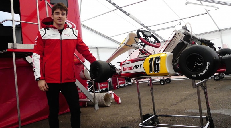 Leclerc e Fuoco: ritorno al kart (momentaneo)