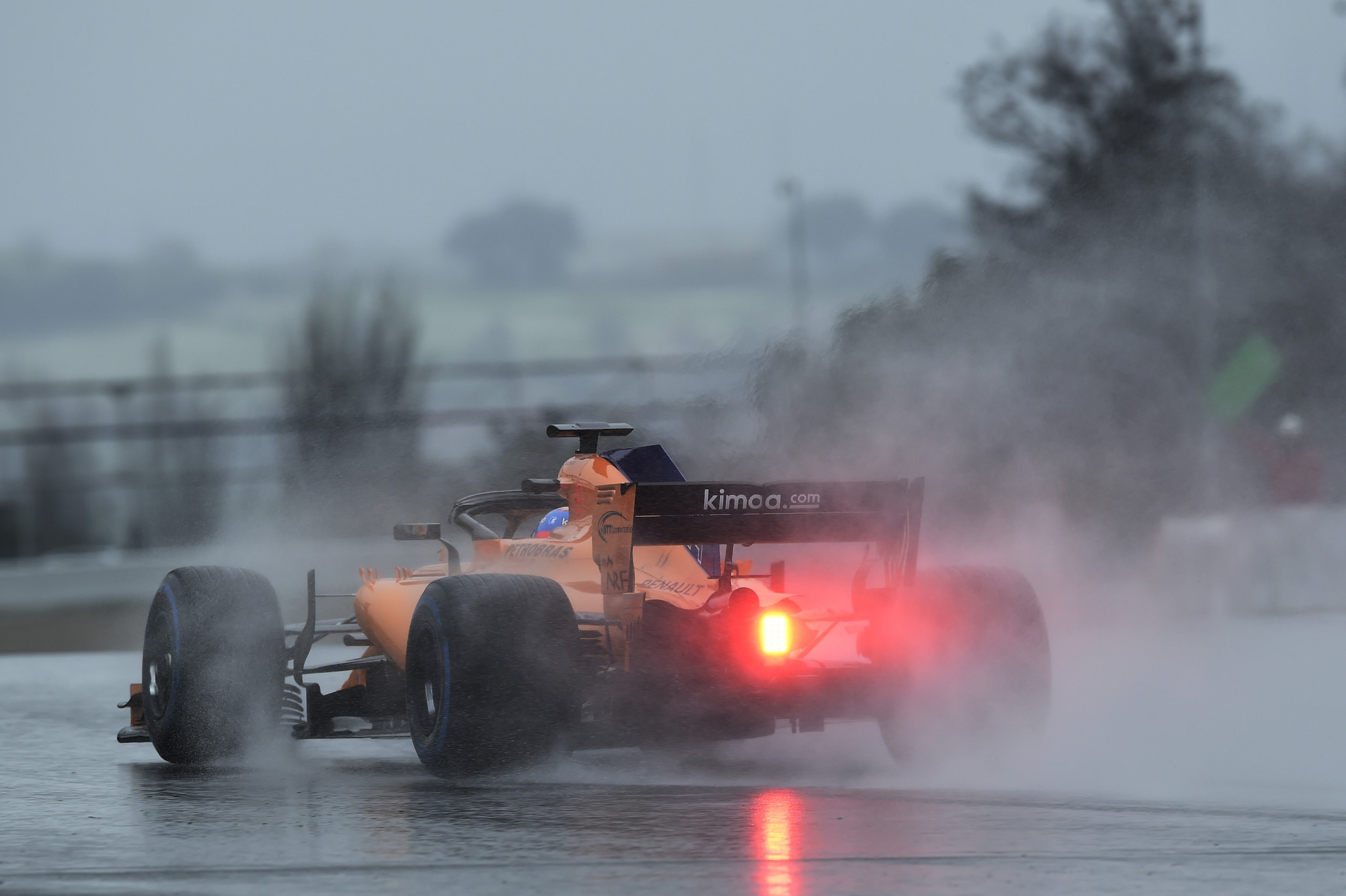 Test Formula 1 Barcellona, terza giornata rovinata dalla neve