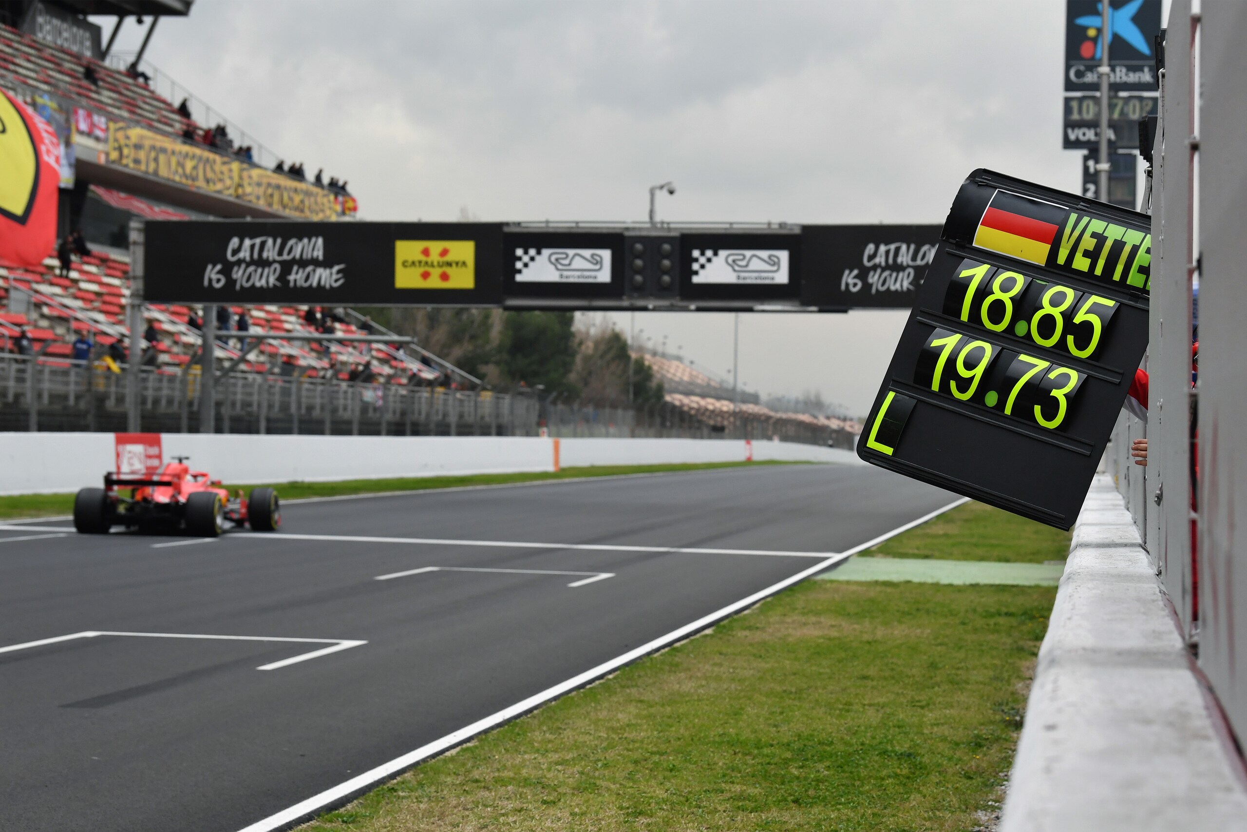 Test F1 Barcellona: Vettel record nella penultima giornata