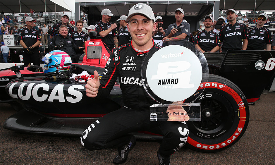 IndyCar, i debuttanti dettano legge nella qualifica di  St.Petersburg