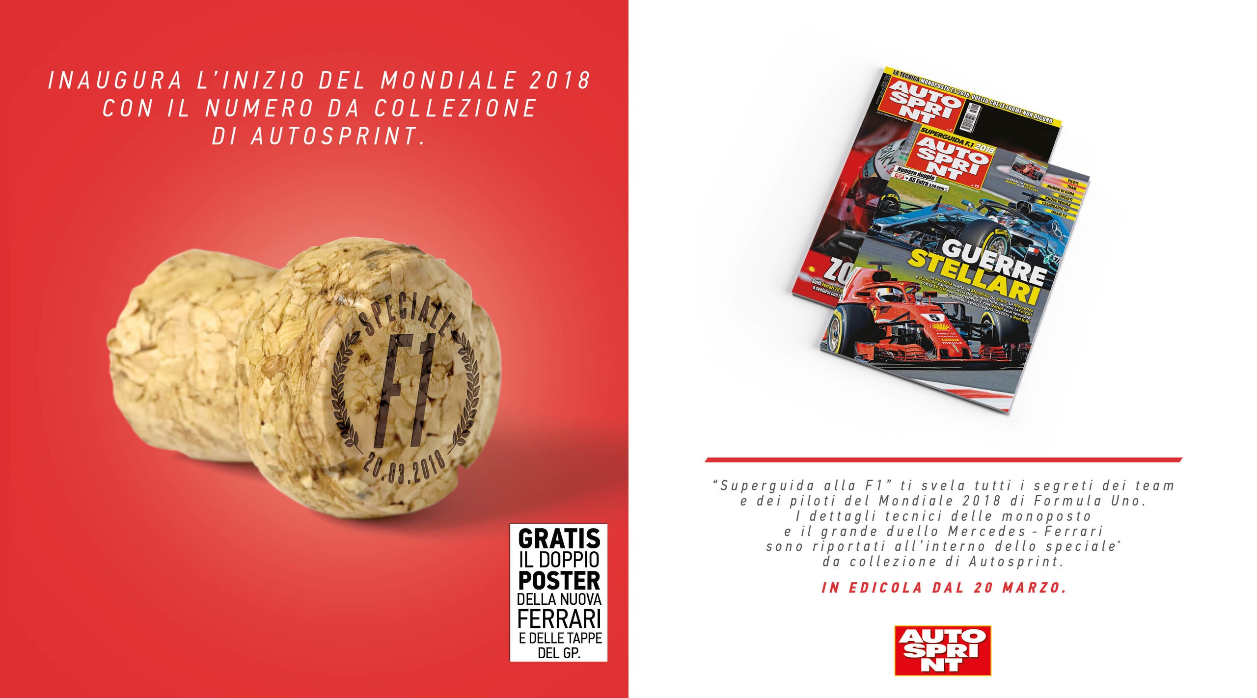 Mondiale F1 2018: non perdere la Guida di Autosprint!