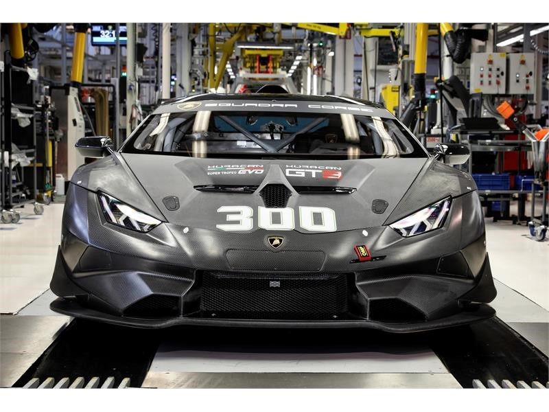 Lambo-Sparta: costruita la Huracàn da corsa n. 300