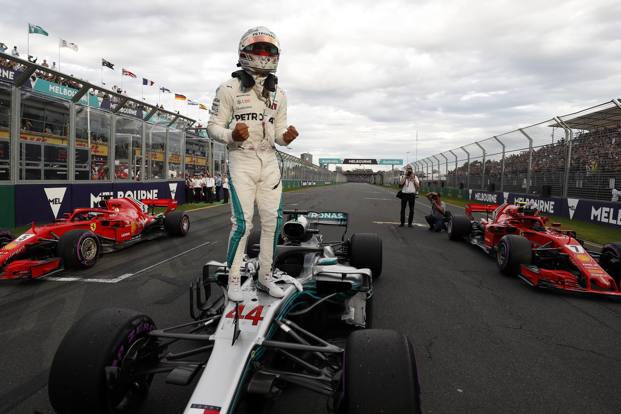 Formula 1 Australia: l'oltreuomo Hamilton stupito dalla velocità Ferrari