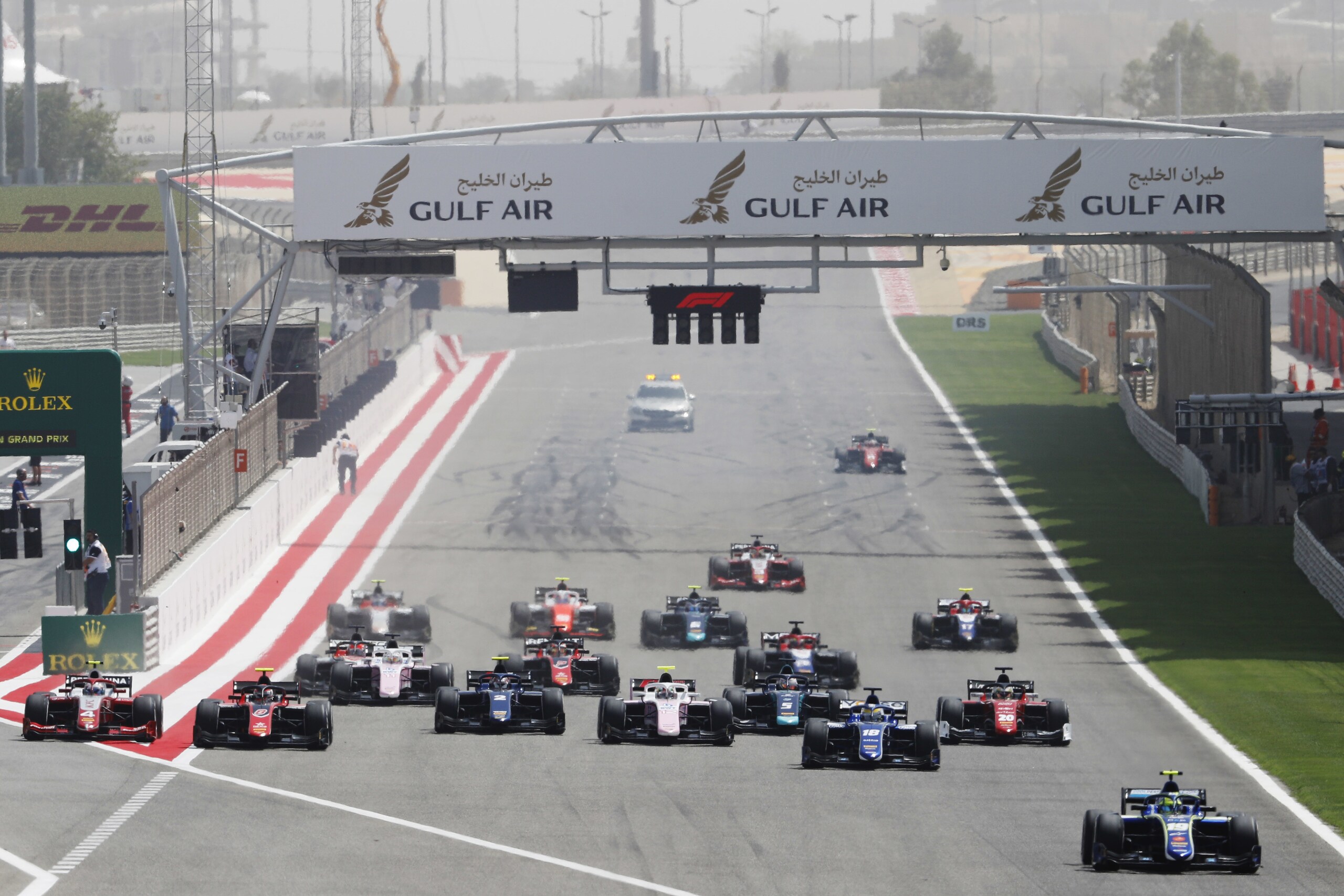 F2 Bahrain, Norris subito sulle tracce di Leclerc