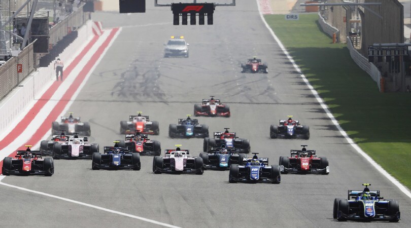 F2 Bahrain, Norris subito sulle tracce di Leclerc