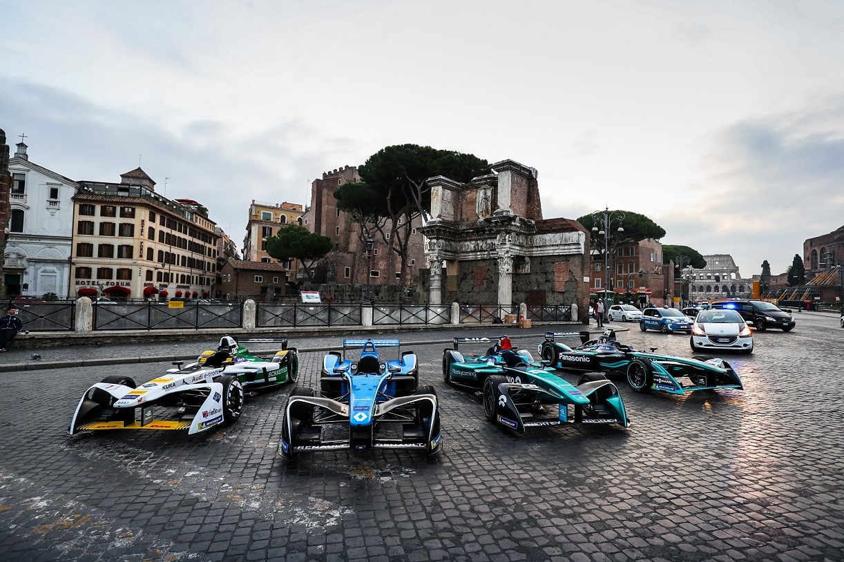 Formula E, Roma accoglie i gladiatori elettrici