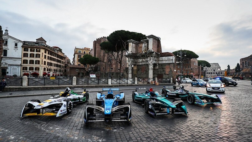 Formula E, Roma accoglie i gladiatori elettrici