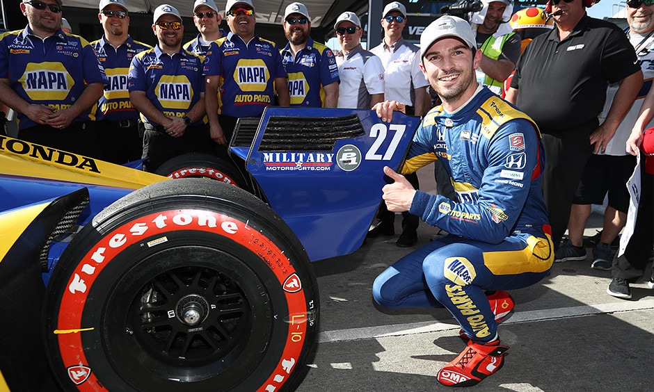 IndyCar: Rossi centra una pole-show a Long Beach