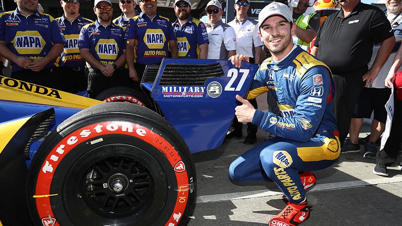 IndyCar: Rossi centra una pole-show a Long Beach
