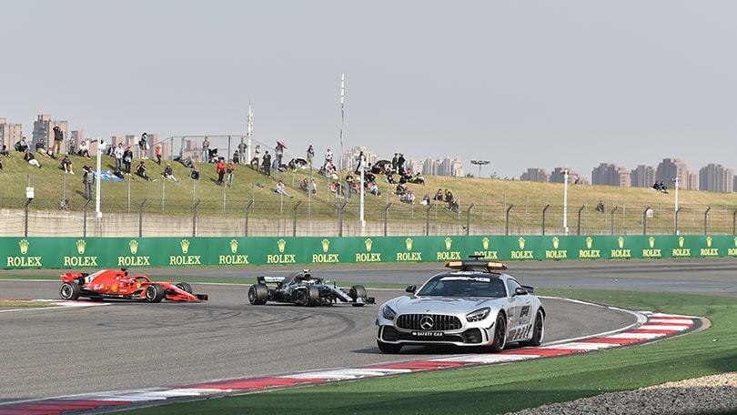 Whiting sulla safety car in Cina: "Prima di tutto penso alla sicurezza"