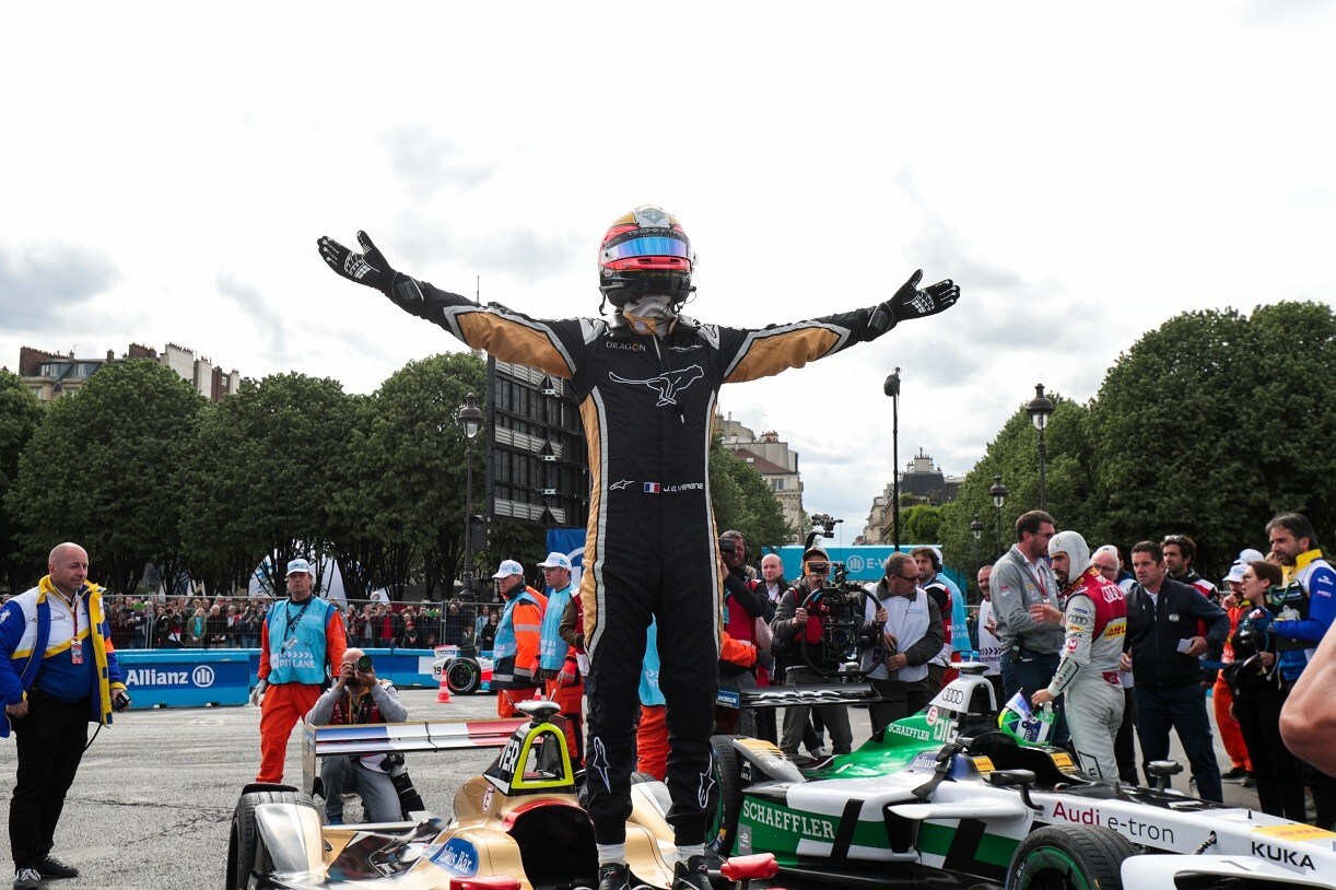 Formula E Parigi, Vergne splendido profeta in patria
