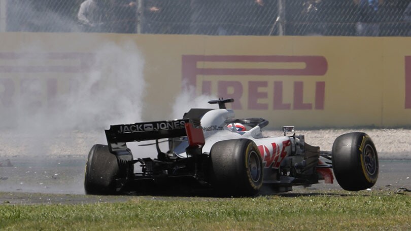 Formula 1 Spagna: Grosjean semina il panico al Montmelò