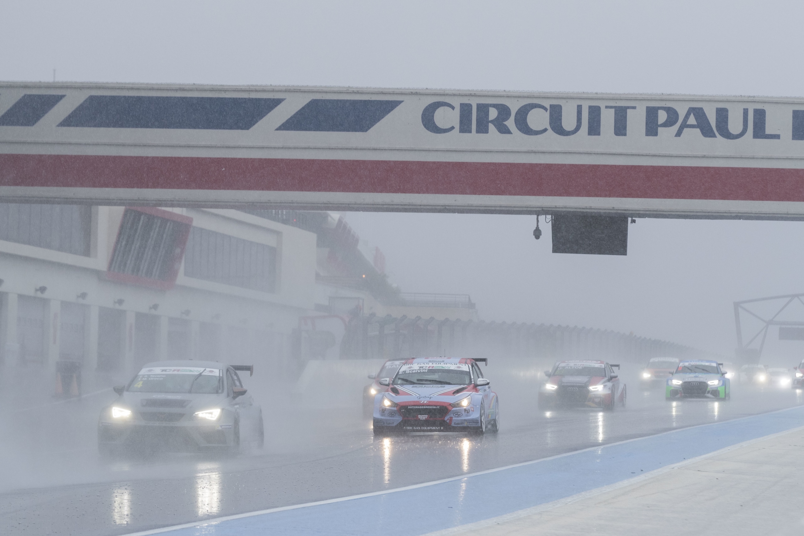 TCR Italy al Paul Ricard: dopo la Hyundai, il diluvio