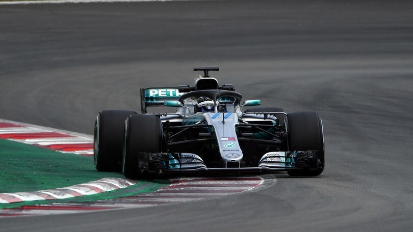 Test F1 Spagna, giorno 2: Bottas il più rapido, Giovinazzi il più attivo