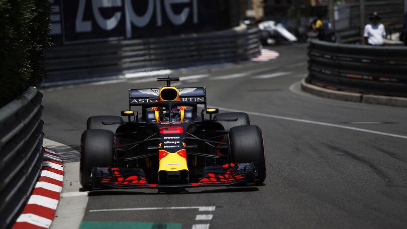 Formula 1 Montecarlo: assolo, con stecca, Red Bull nelle libere 3
