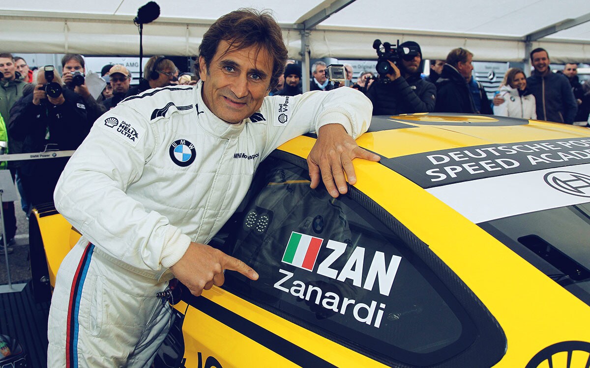 DTM, Alex Zanardi difende i colori italiani a Misano
