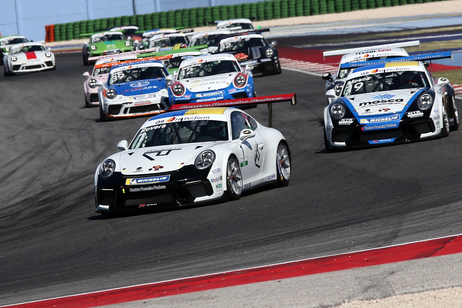 Porsche Carrera Cup, Rovera cala il poker a Misano