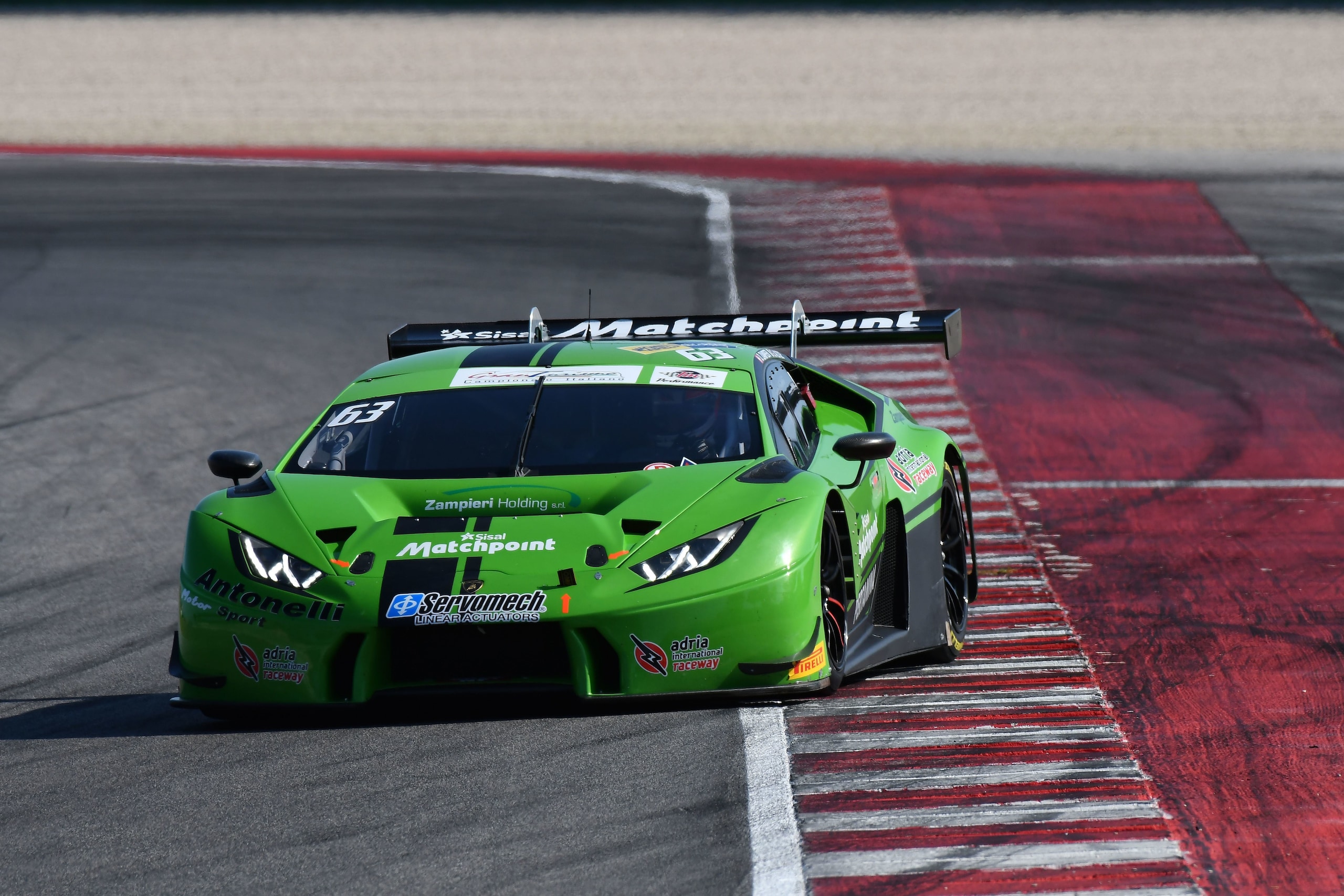 GT Italiano, trionfo Lamborghini nella seconda manche di Misano