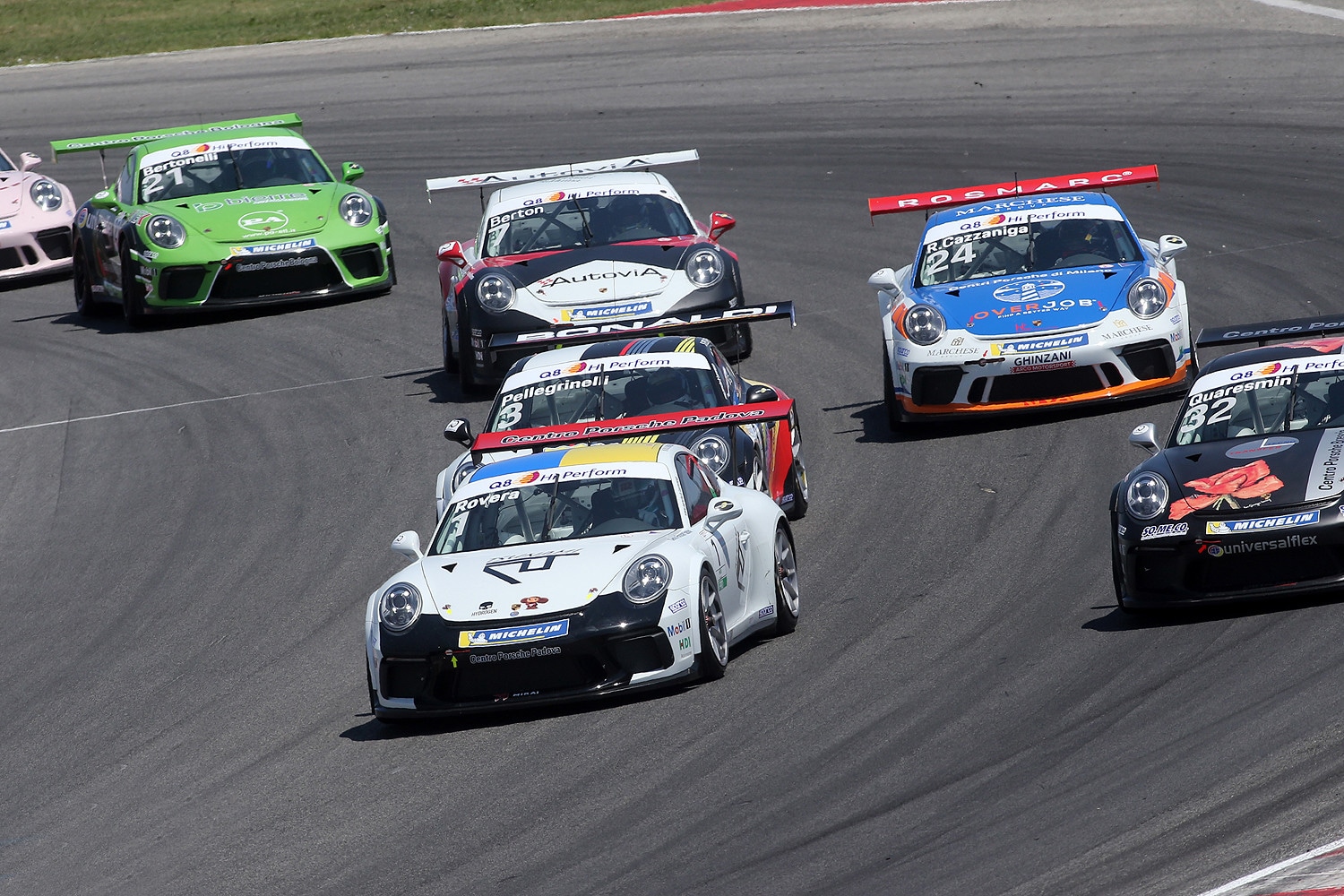 Porsche Carrera Cup, Rovera dominatore a Misano