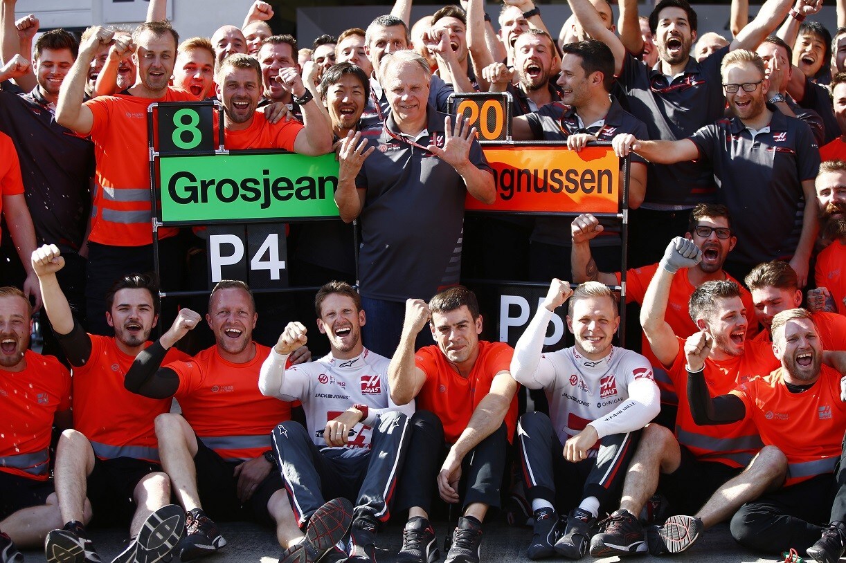Formula 1 Austria, Haas: momenti di gloria