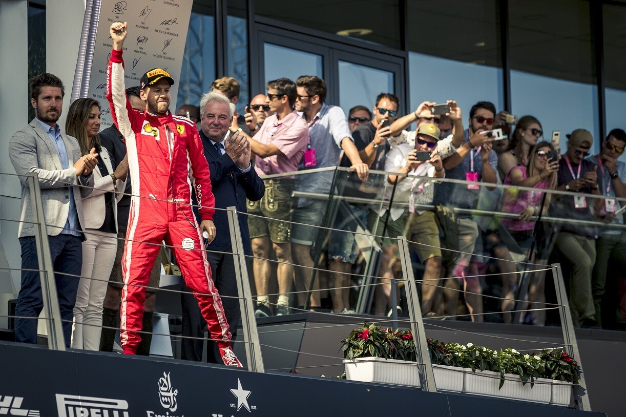 Formula 1 Silverstone, Vettel: la Ferrari è forte ovunque