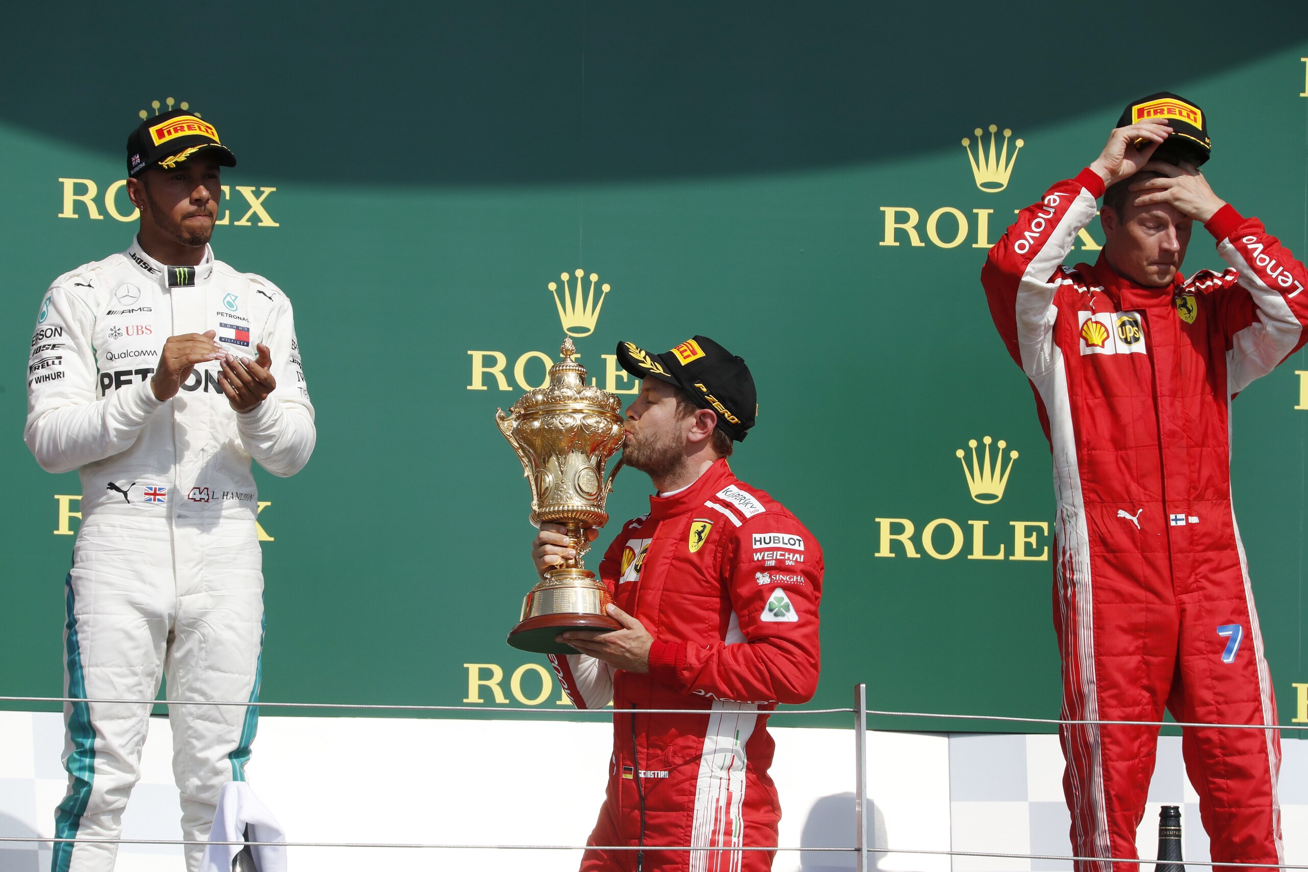 Formula 1 Silverstone: vince Vettel, sul podio Hamilton e Raikkonen