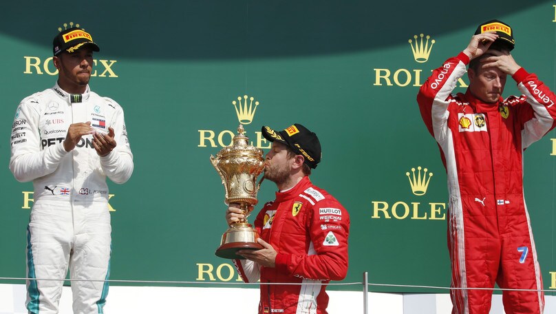Formula 1 Silverstone: vince Vettel, sul podio Hamilton e Raikkonen