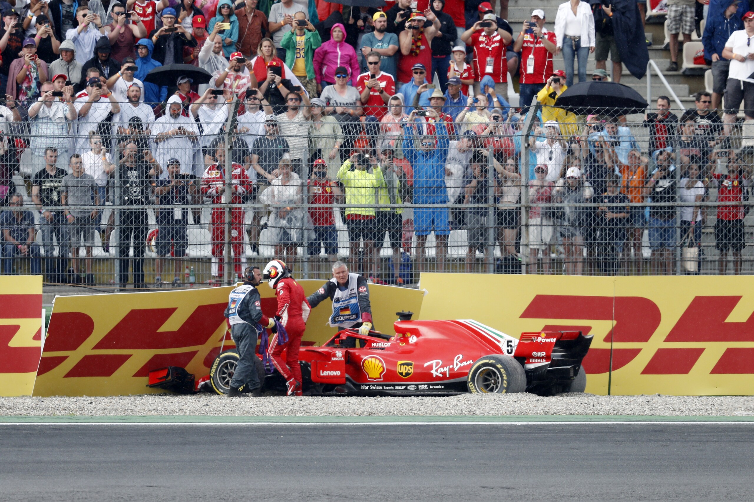 Formula 1 Germania, Vettel: piccolo errore, conseguenze enormi