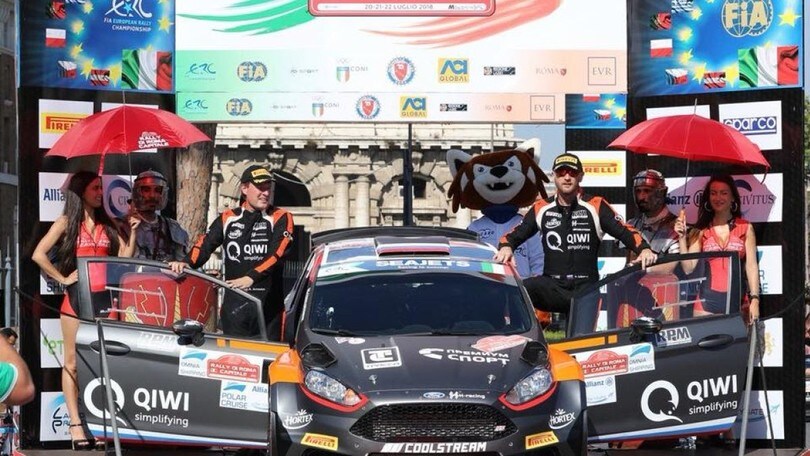 Rally di Roma, Lukyanuk vince e si riporta in testa all'Europeo