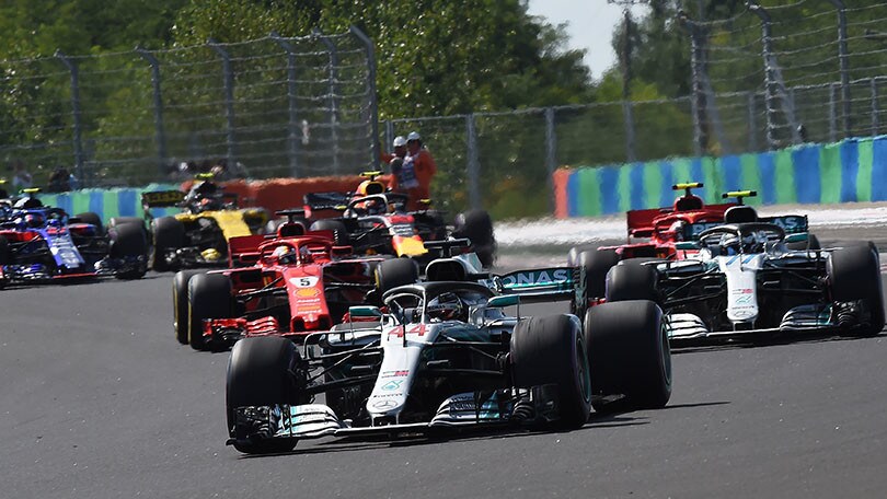 Formula 1 GP Ungheria: Hamilton domina, Ferrari entrambe a podio