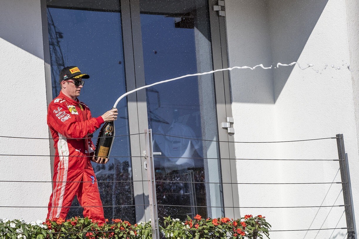 Formula 1 Ungheria: Raikkonen, podio di consolazione