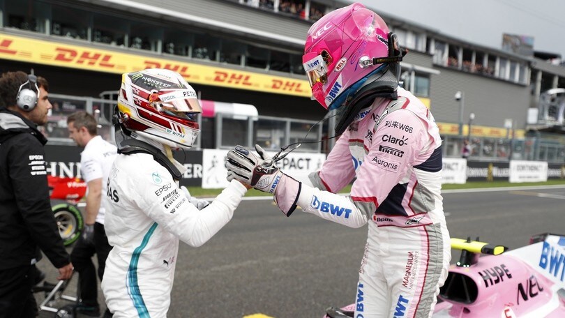 Formula 1 Belgio: Ocon da sogno incassa i complimenti di Hamilton