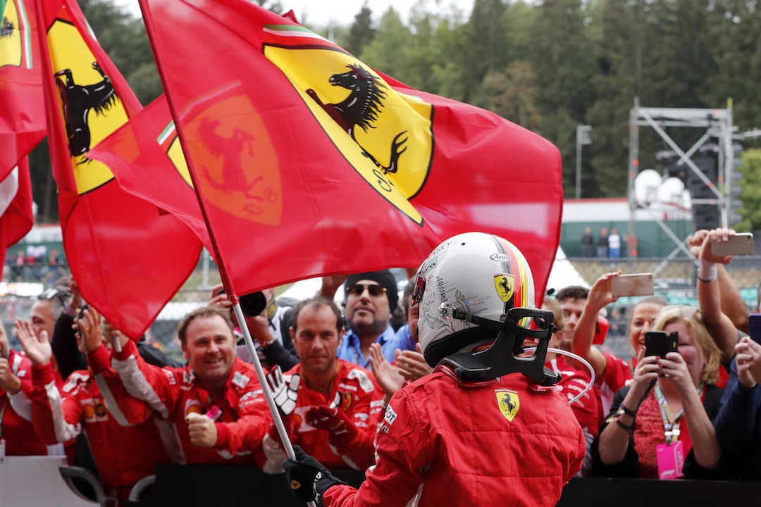 Formula 1 GP Belgio: domina Vettel davanti a Hamilton e Verstappen