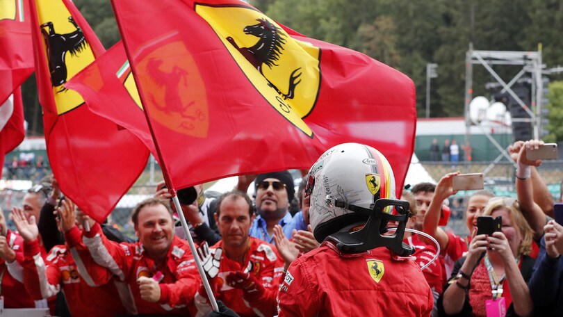 Formula 1 GP Belgio: domina Vettel davanti a Hamilton e Verstappen