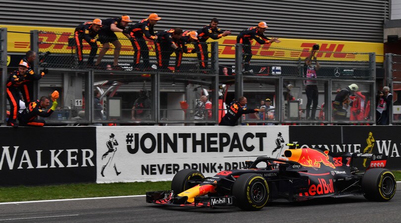 Formula 1 Belgio, Verstappen: Una grande gara stando lontano dai guai