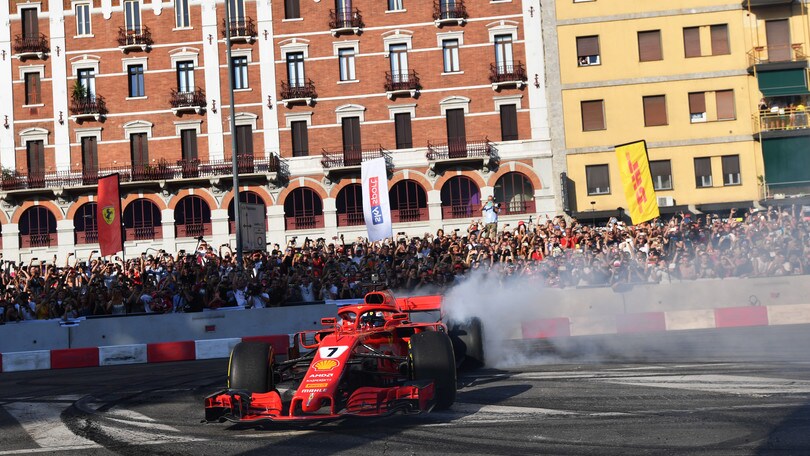 Formula 1 Monza: lo spettacolo in città del Milan F1 Festival