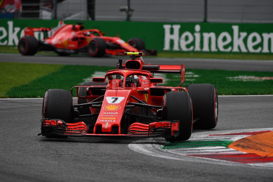 Formula 1 Monza: Raikkonen strappa la pole a Vettel e Hamilton