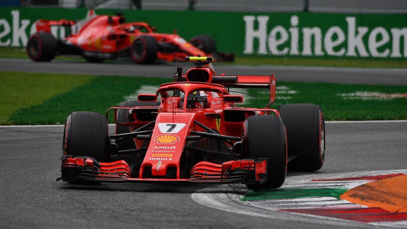 Formula 1 Monza: Raikkonen strappa la pole a Vettel e Hamilton