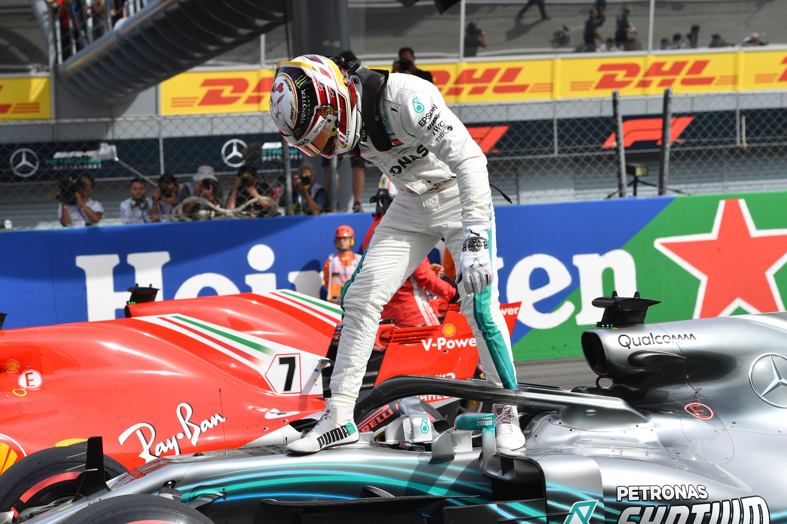 Formula 1 Monza, Hamilton: complimenti a Kimi, noi abbiamo fatto tutto il possibile