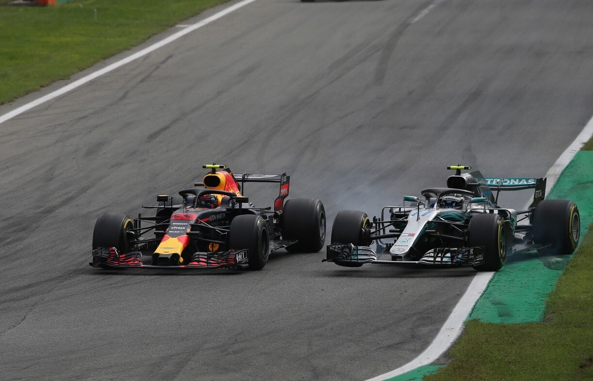 Formula 1 Monza, Verstappen-Bottas: la versione di Max