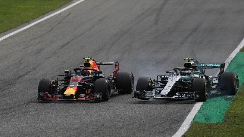 Formula 1 Monza, Verstappen-Bottas: la versione di Max