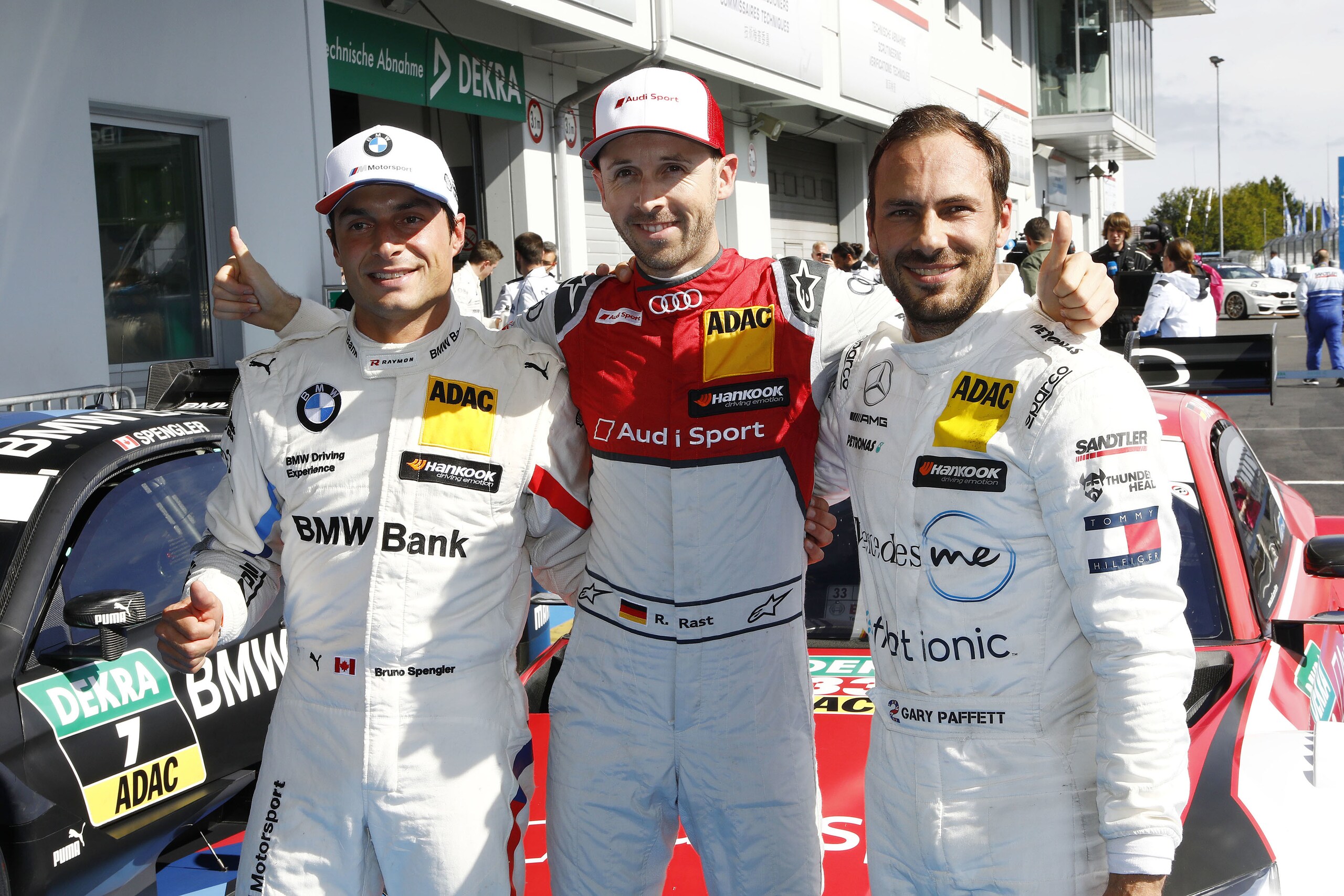 DTM Nurburgring, René Rast domina gara 1