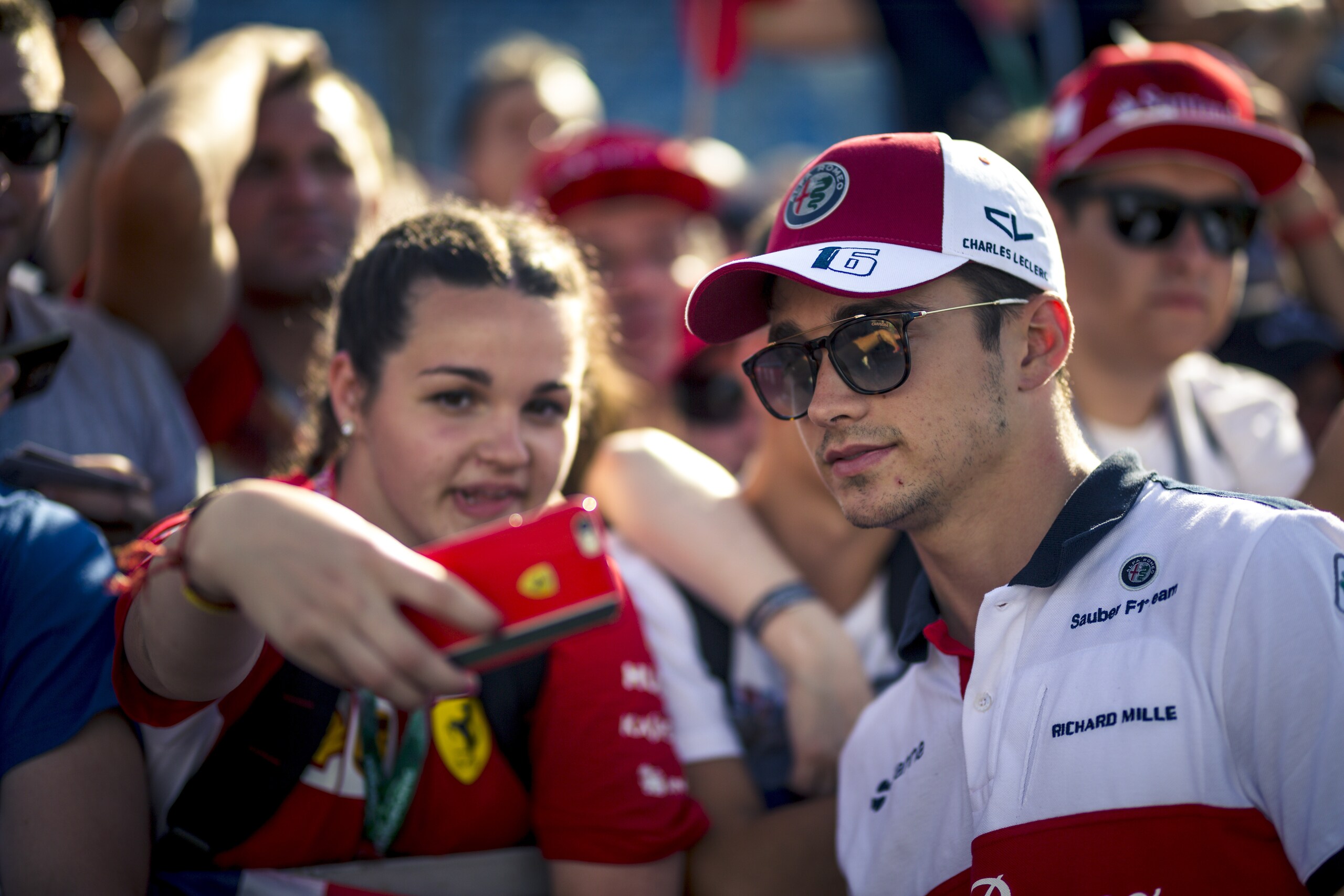 Charles Leclerc, modi gentili ma carattere implacabile