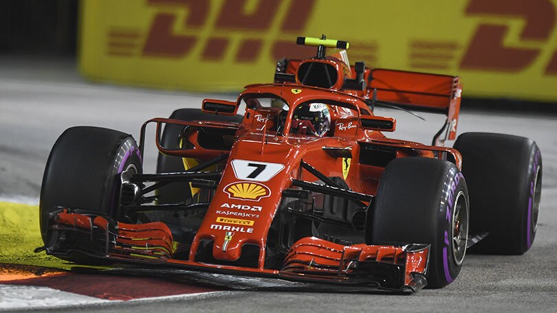 Formula 1 Singapore, analisi prove: Kimi al lavoro