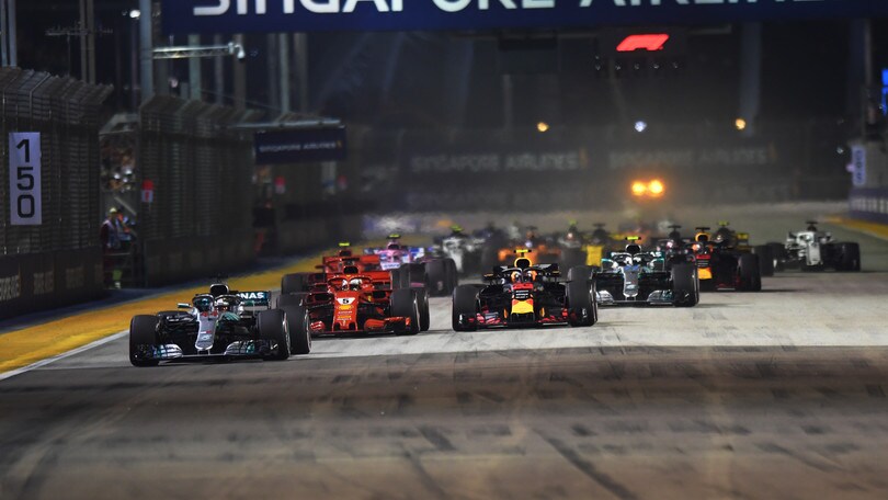 Formula 1 Singapore, la gara: foto