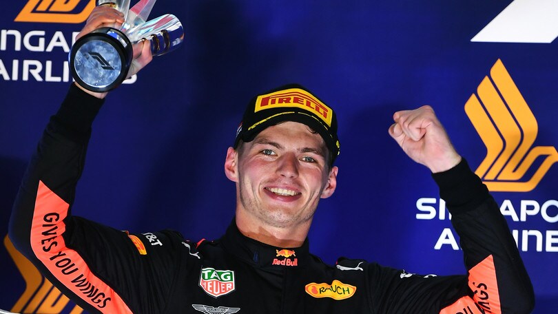 Formula 1 Singapore, Verstappen: Il secondo posto è il massimo che potevo